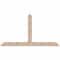 Ekena Millwork Portland Smooth Timber Gable Bracket, Douglas Fir, 84"W x 45"H x 5 1/2"D x 5 1/2"F, 13/12 Pitch GBW084X45X0606POR00SDF - alternate 1